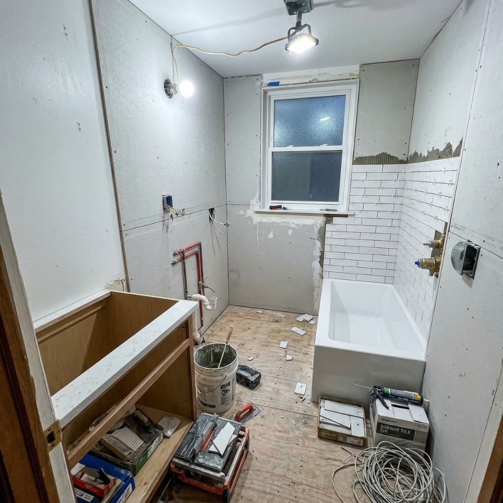 New underlayment and drip edge installed