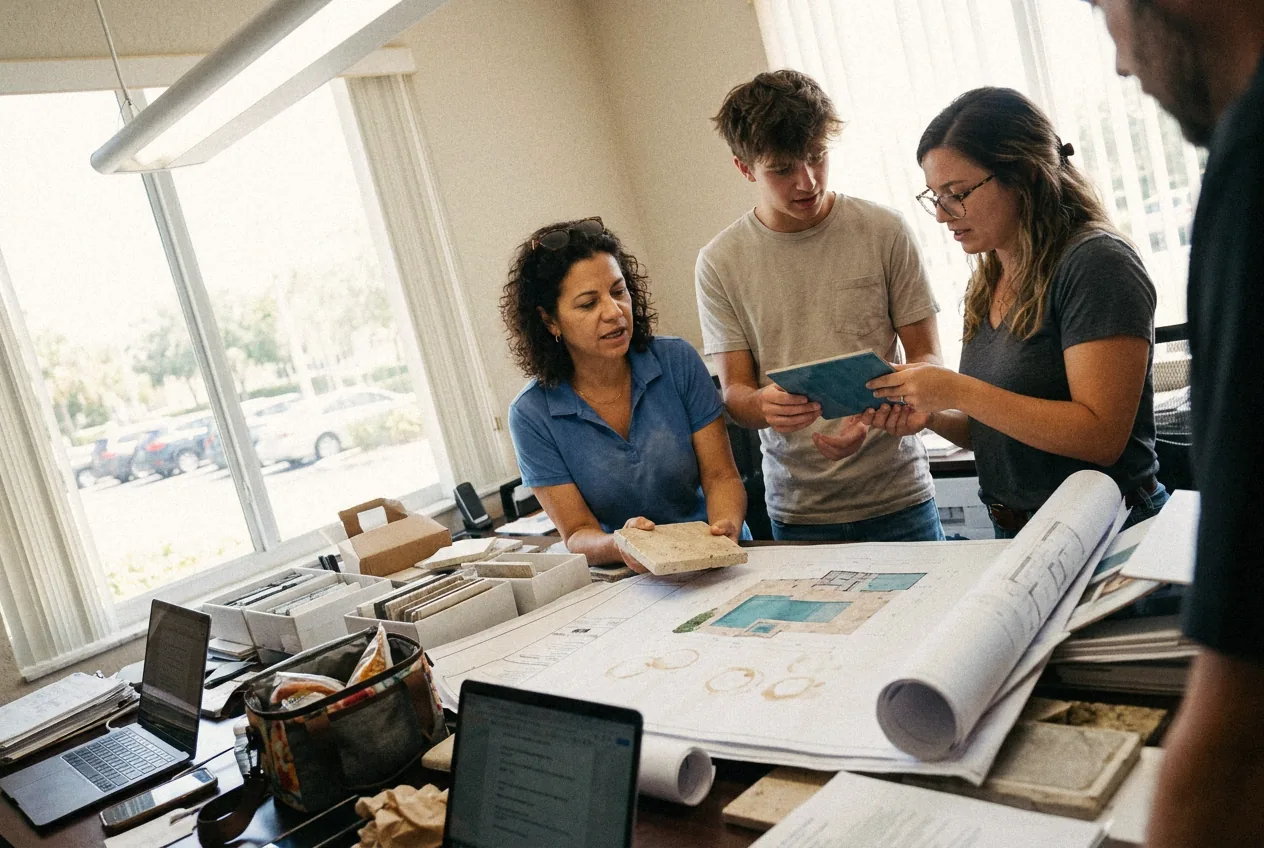 The design team's Thursday review