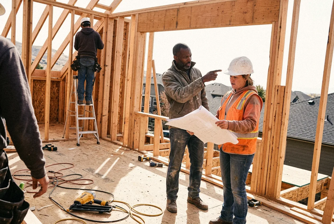 Walking framing with a project manager