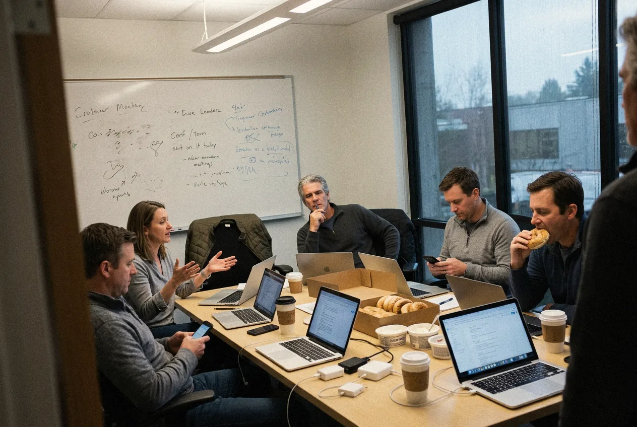 Monday leadership meeting