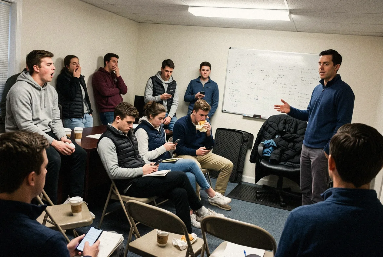 Monday sales meeting